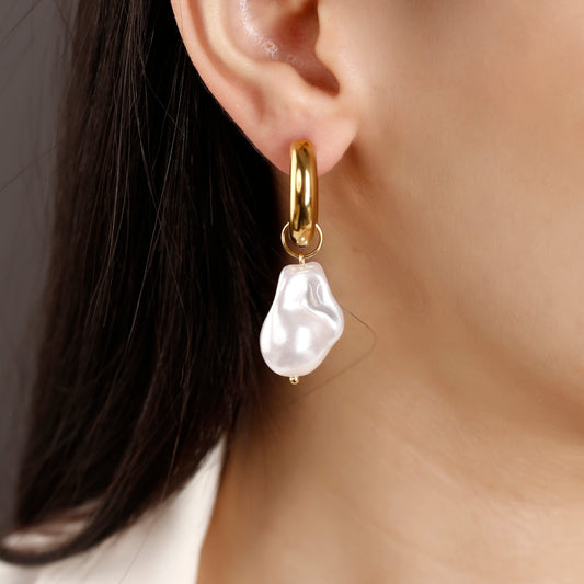 Baroque Pearl Earrings