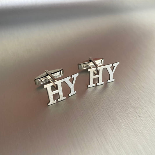 Double Initials Cufflinks