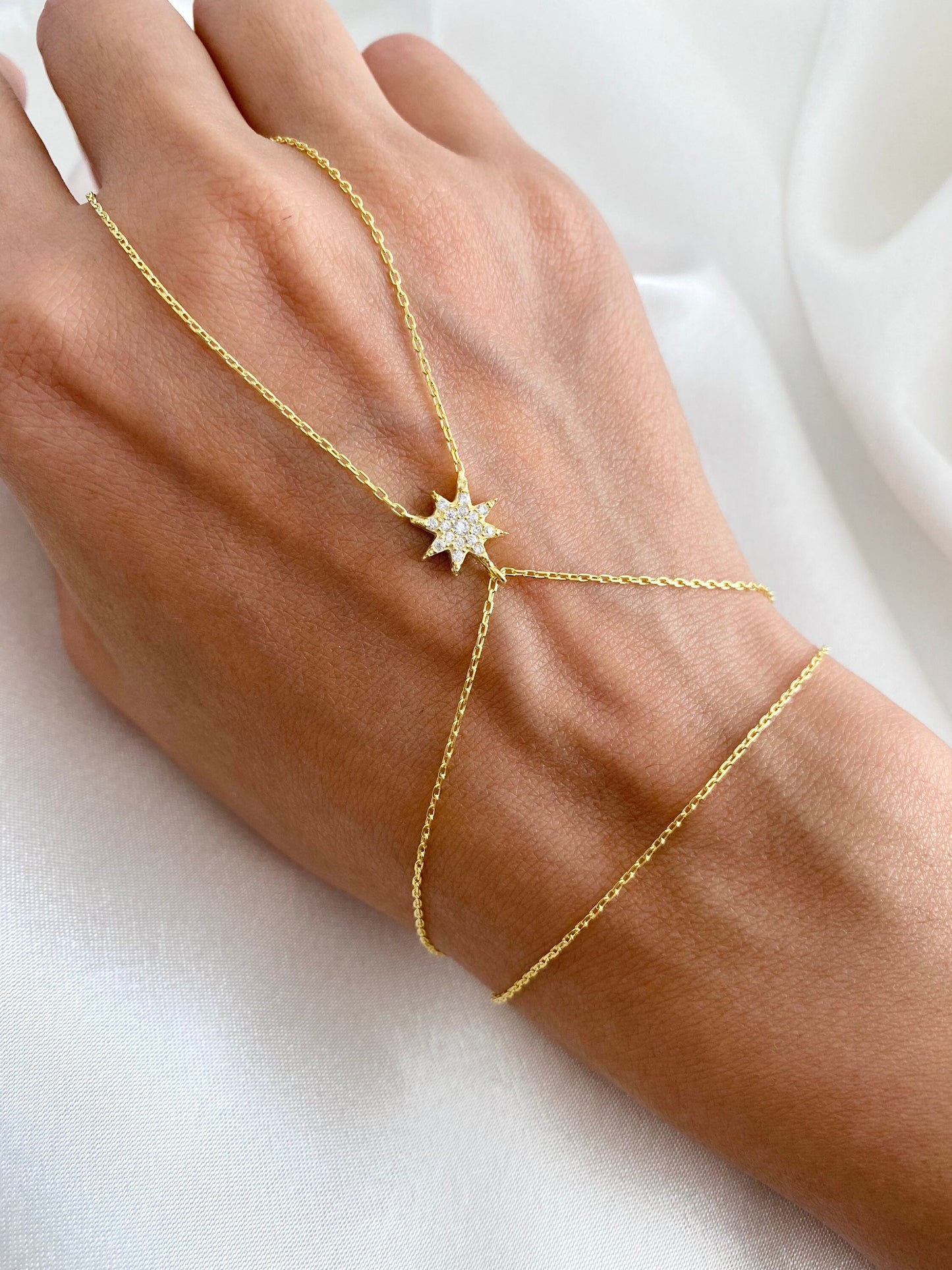 North Star Hand Chain