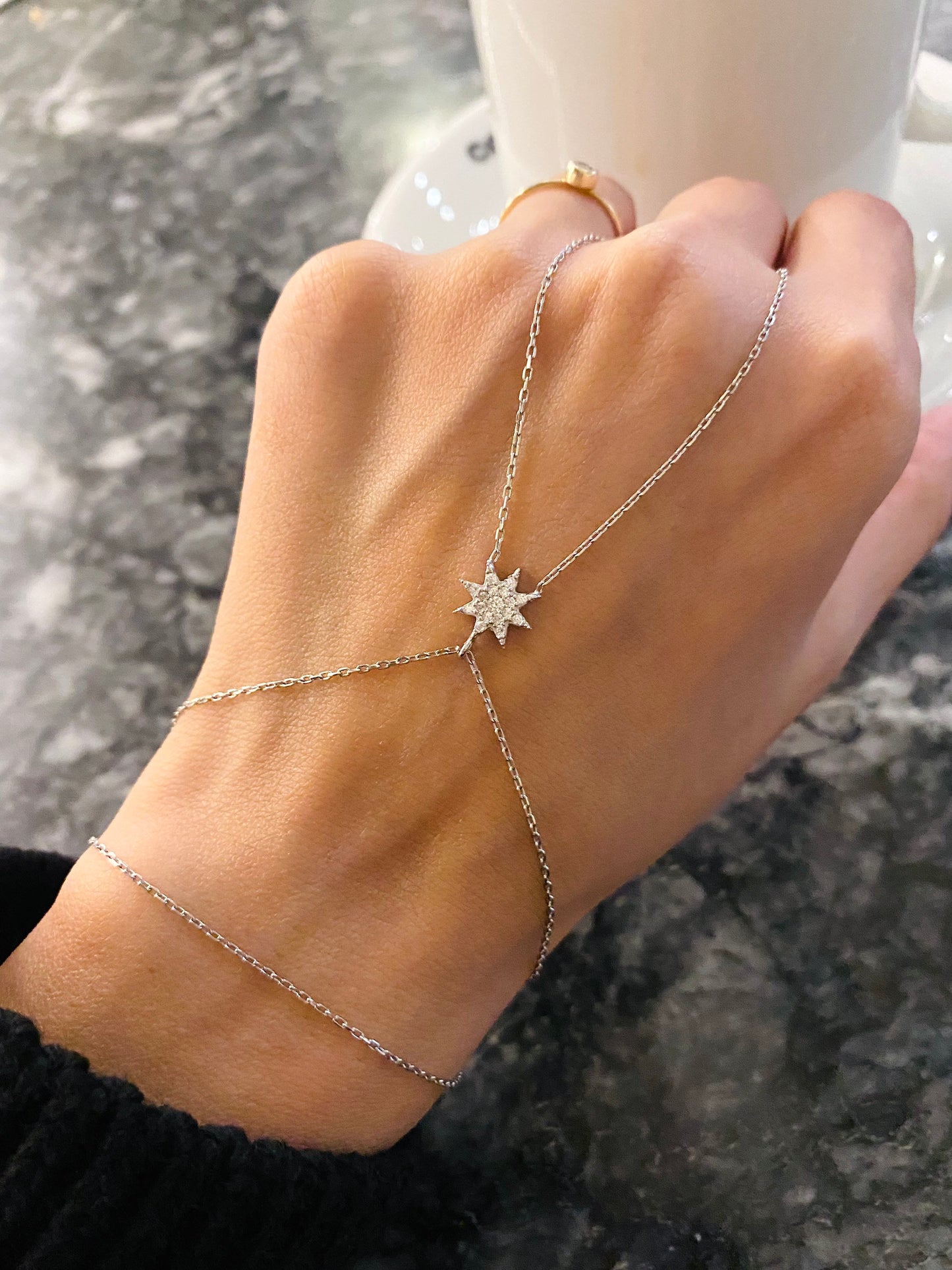 North Star Hand Chain