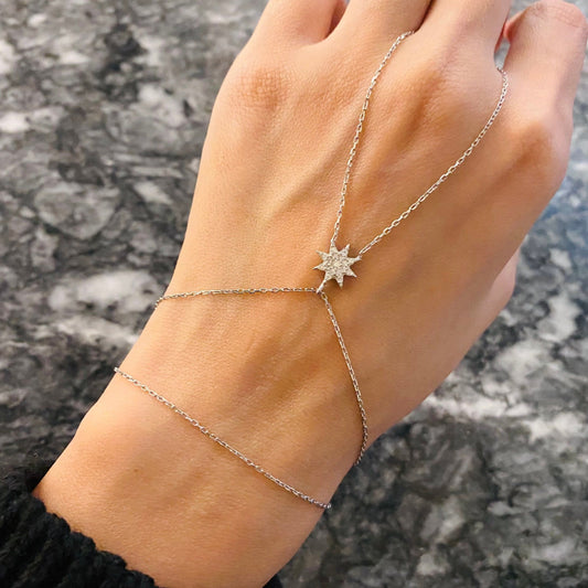 North Star Hand Chain