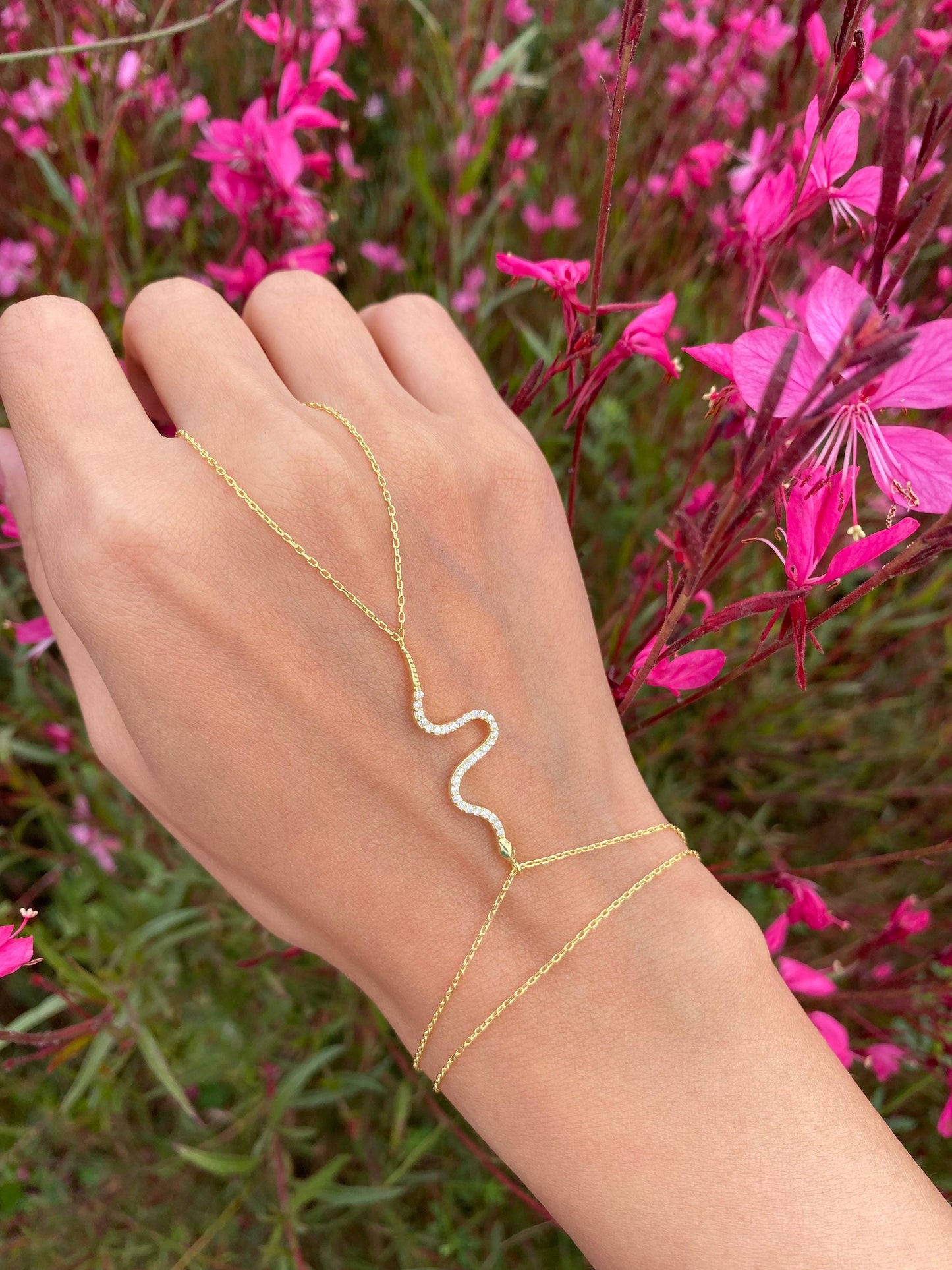 Snake Hand Chain