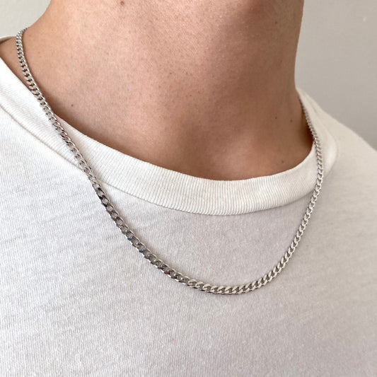 Thick Curb Chain Necklace