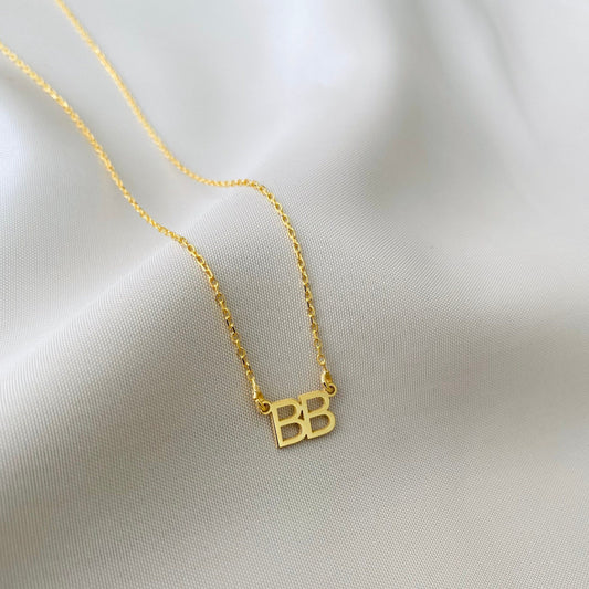 Two Initials Necklace