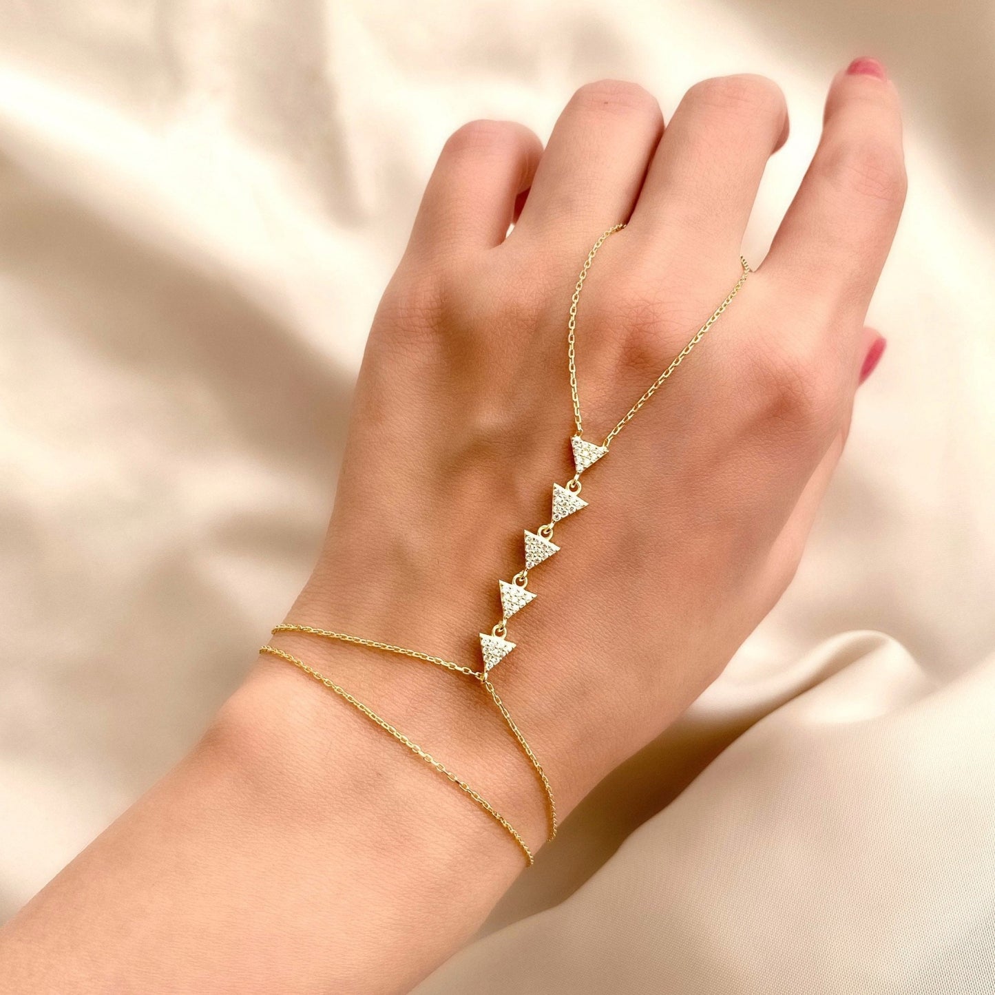 Triangles Hand Chain