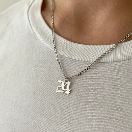 Custom Number Necklace